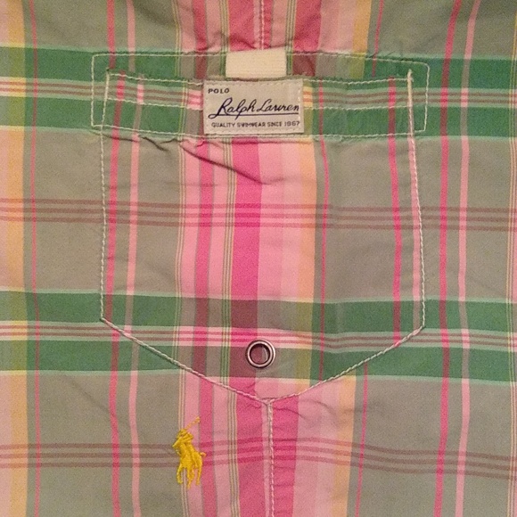 Polo Board Shorts/Swim Trunks - Picture 4 of 15